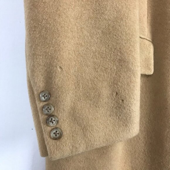 VINTAGE • 100% Camel Hair Top Coat - Picture 4 of 7